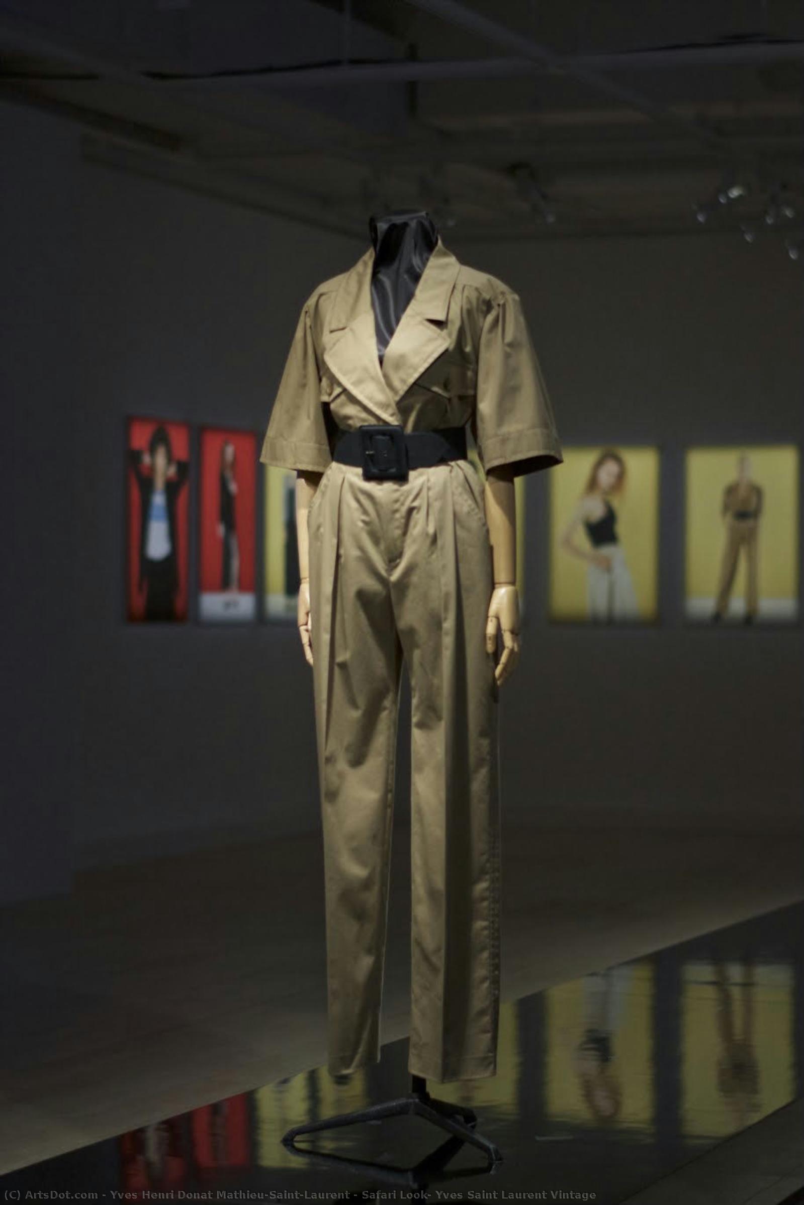 Safari Look, Yves Saint Laurent Vintage — Yves Saint Laurent