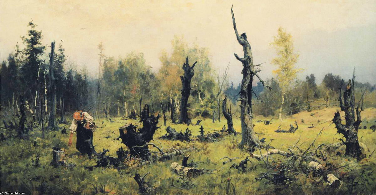 The Burnt Forest — Vasily Dmitrievich Polenov