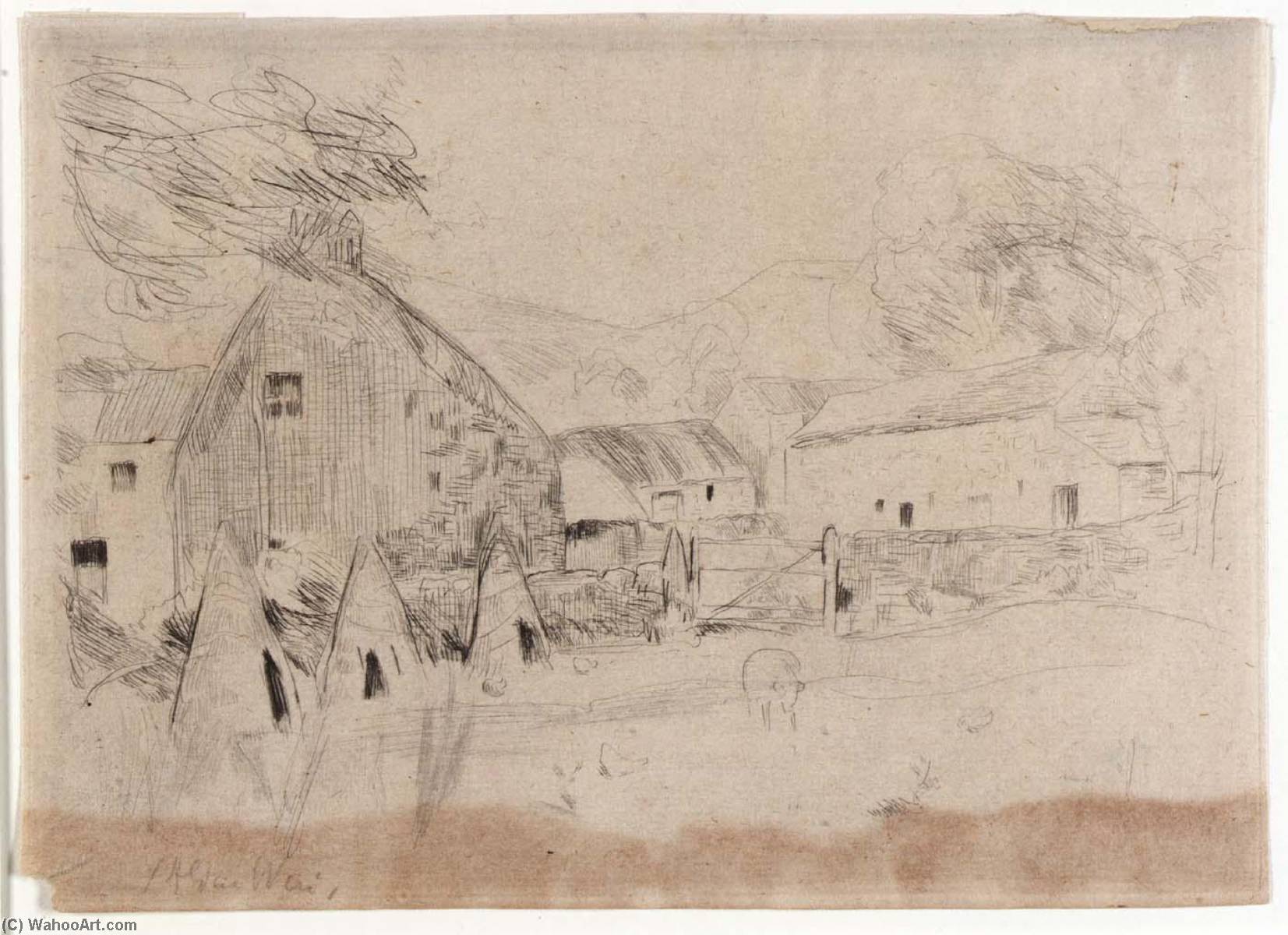Farm Yard Isle Of Man — Julian Alden Weir