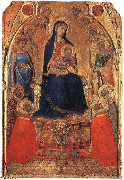 Small Maestà — アンブロージョ・ロレンツェッティ