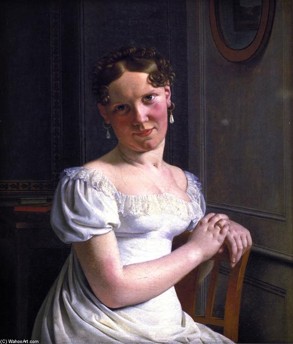 Julie Eckersberg, The Artist's Second Wife — Christoffer Wilhelm Eckersberg