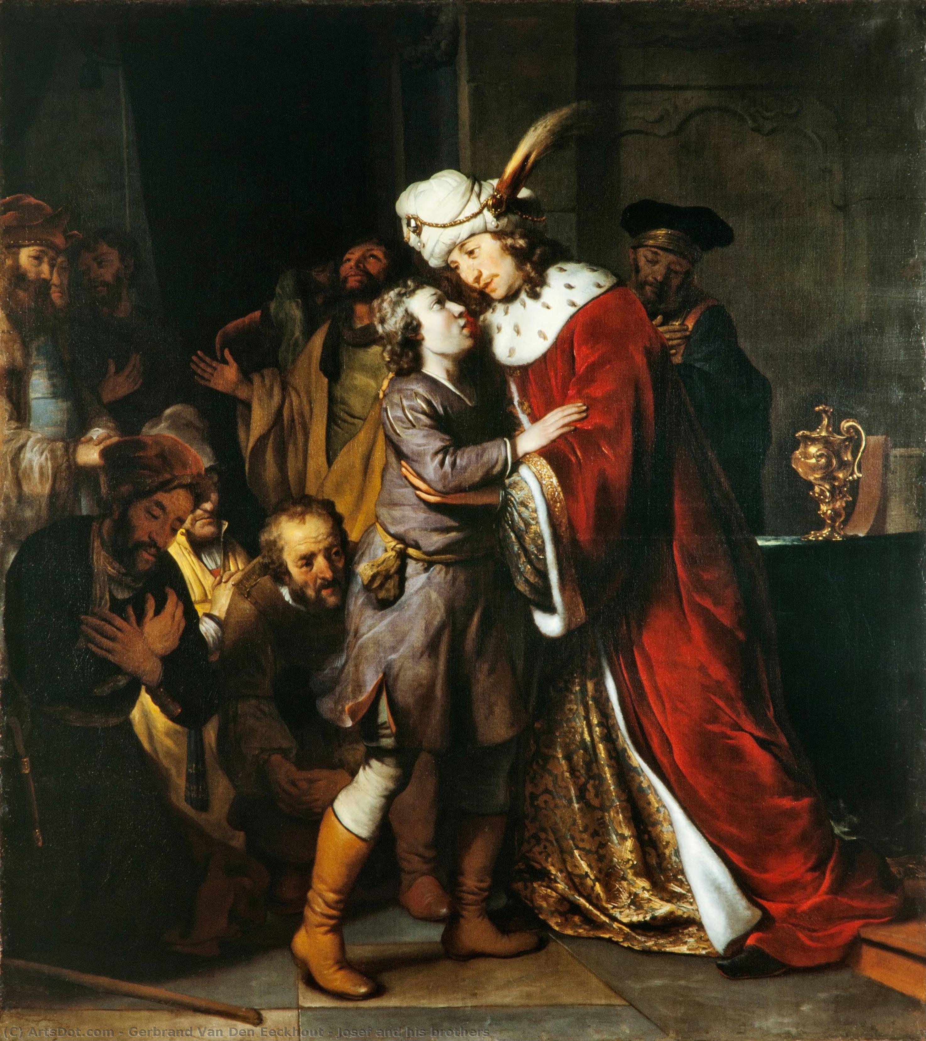 Josef And His Brothers — Gerbrand Van Den Eeckhout