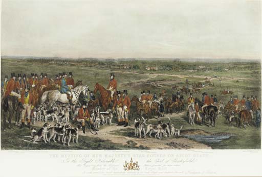 The Meeting Of Her Majesty's Stag Hounds — Sir Francis Grant