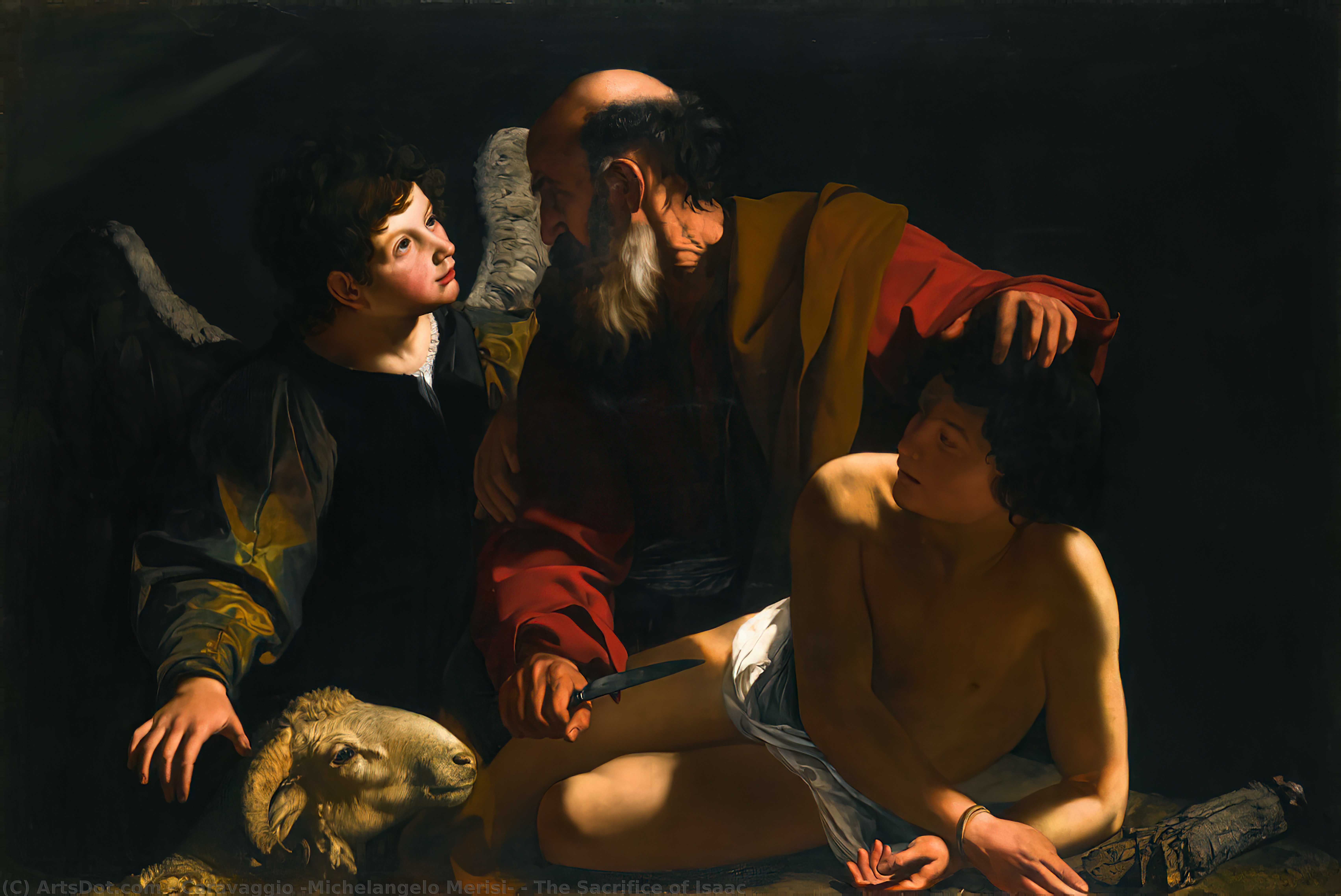 The Sacrifice Of Isaac — Caravaggio