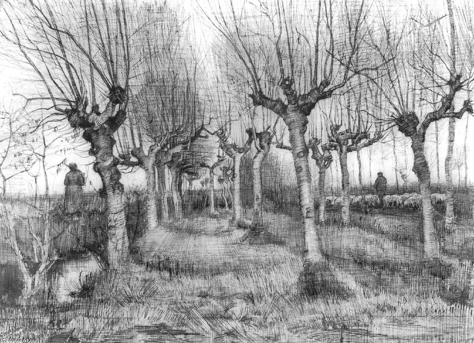 Pollard Birches — Vincent Willem Van Gogh