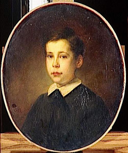 Georges Petit, Enfant — Louis-gustave Ricard