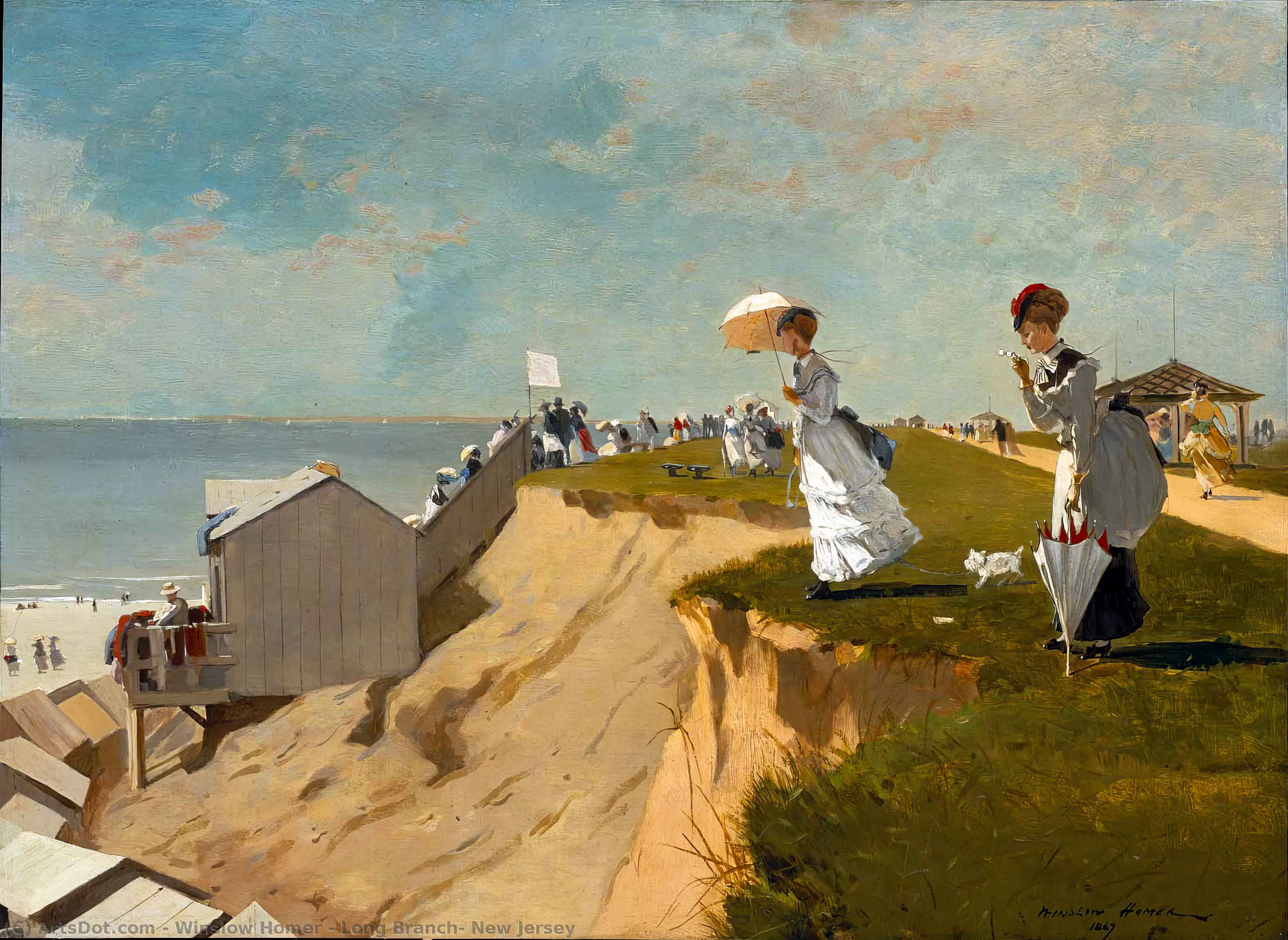 Long Branch, New Jersey — Winslow Homer