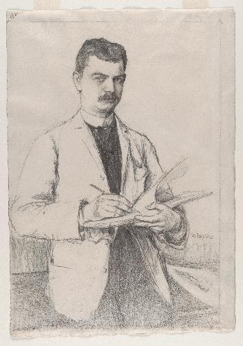 Portrait Of Charles S. Reinhart — Pascal-adolphe-jean Dagnan-bouveret