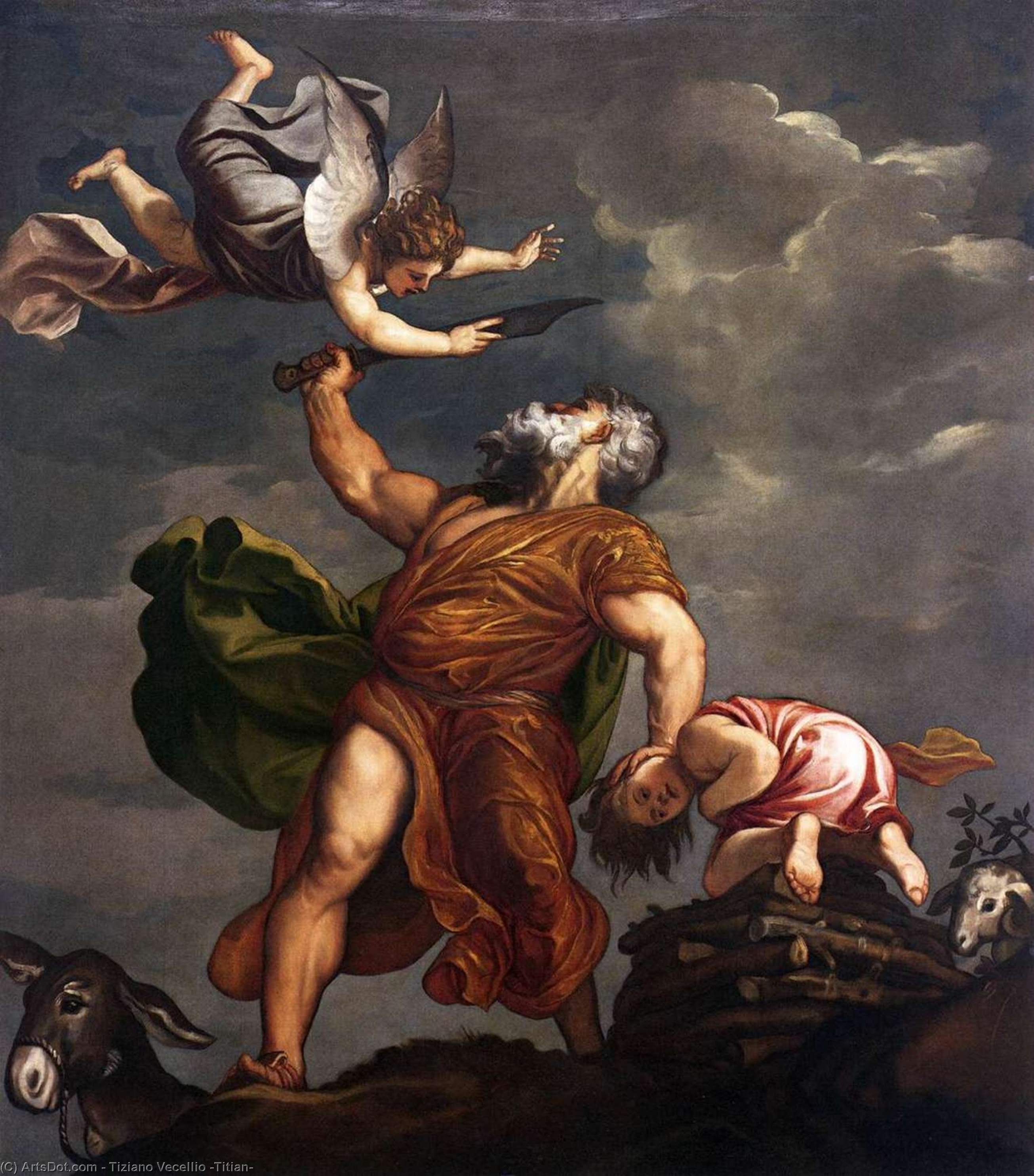 Sacrifice Of Isaac — Titian