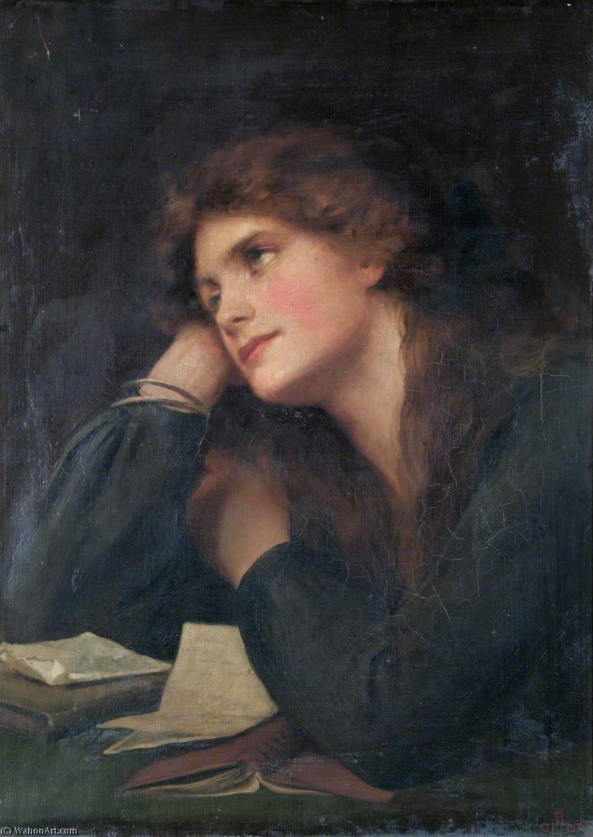 Contemplative Woman — Beatrice Offor