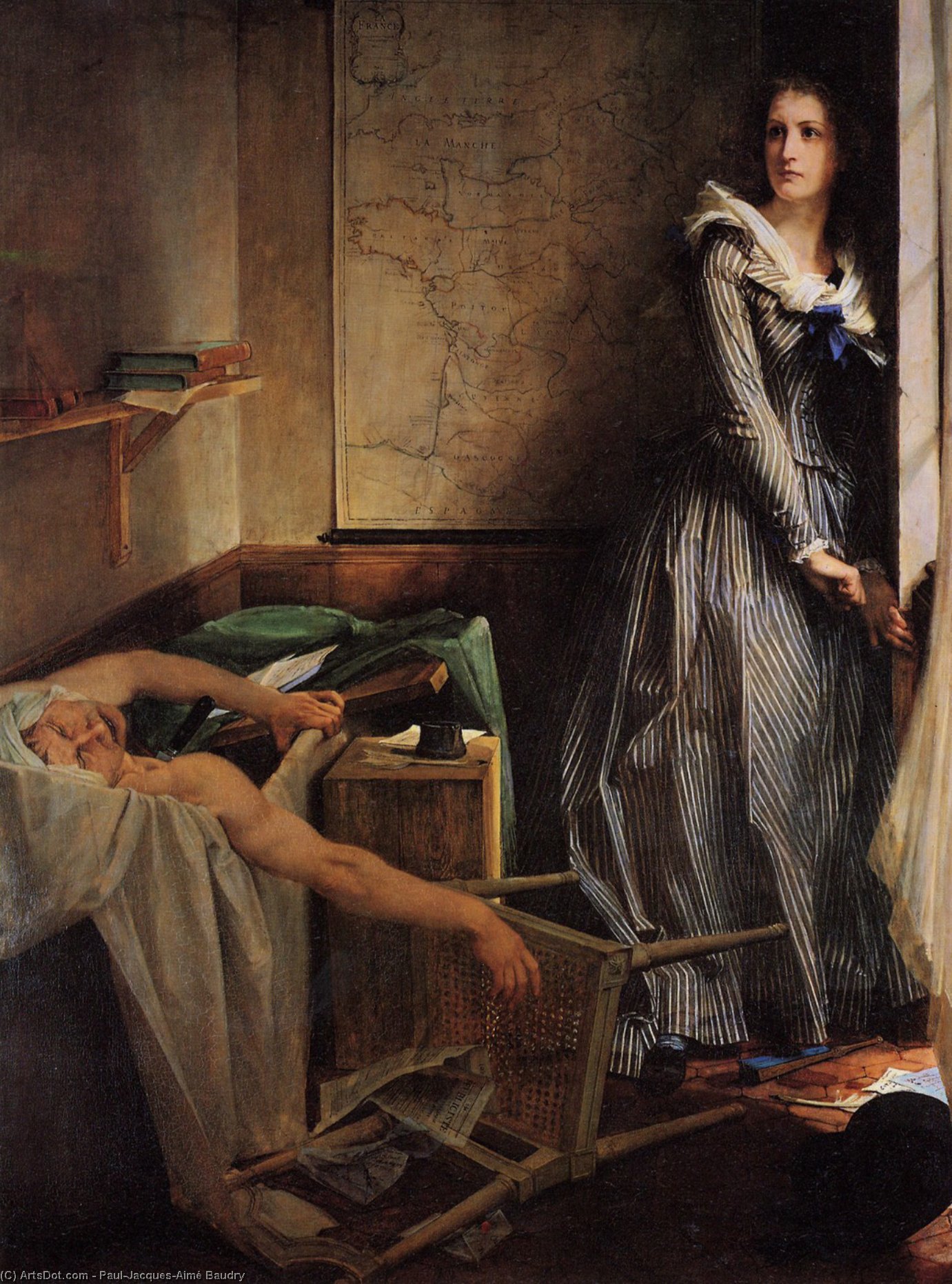 Charlotte Corday — Paul-jacques-aimé Baudry