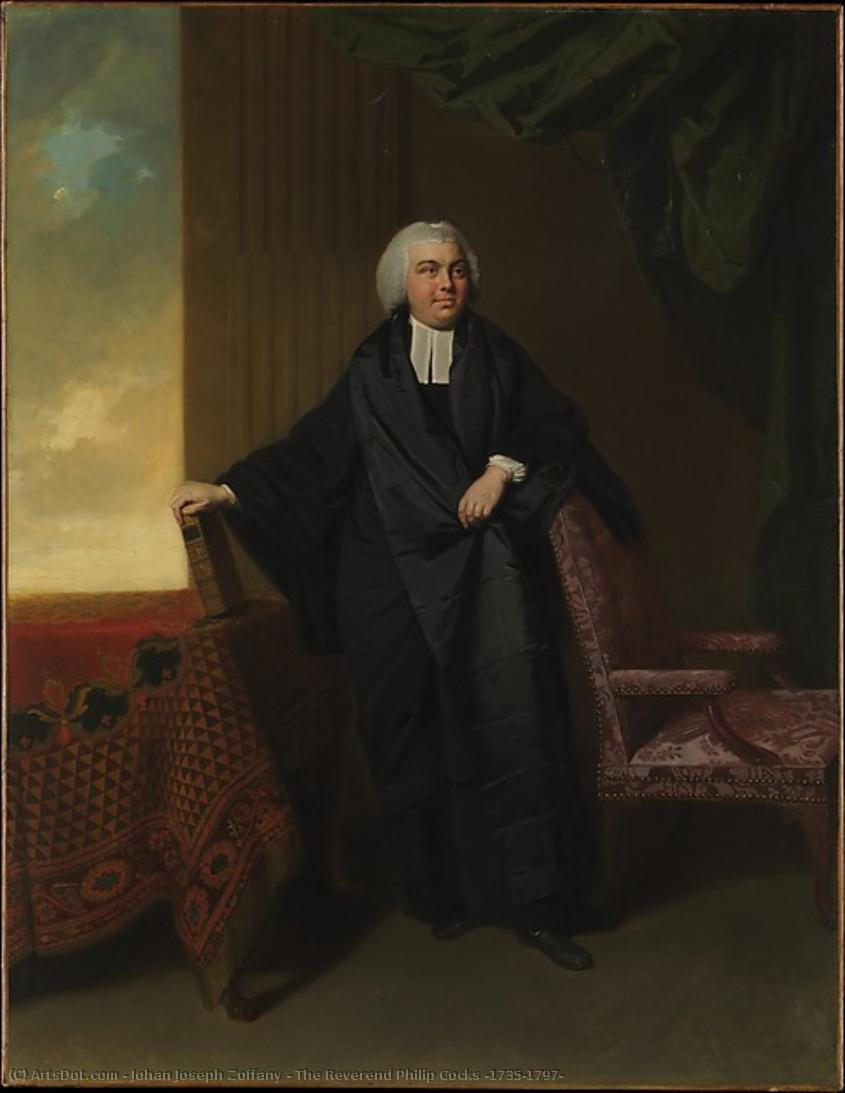 The Reverend Philip Cocks (1735–1797) — Johan Joseph Zoffany
