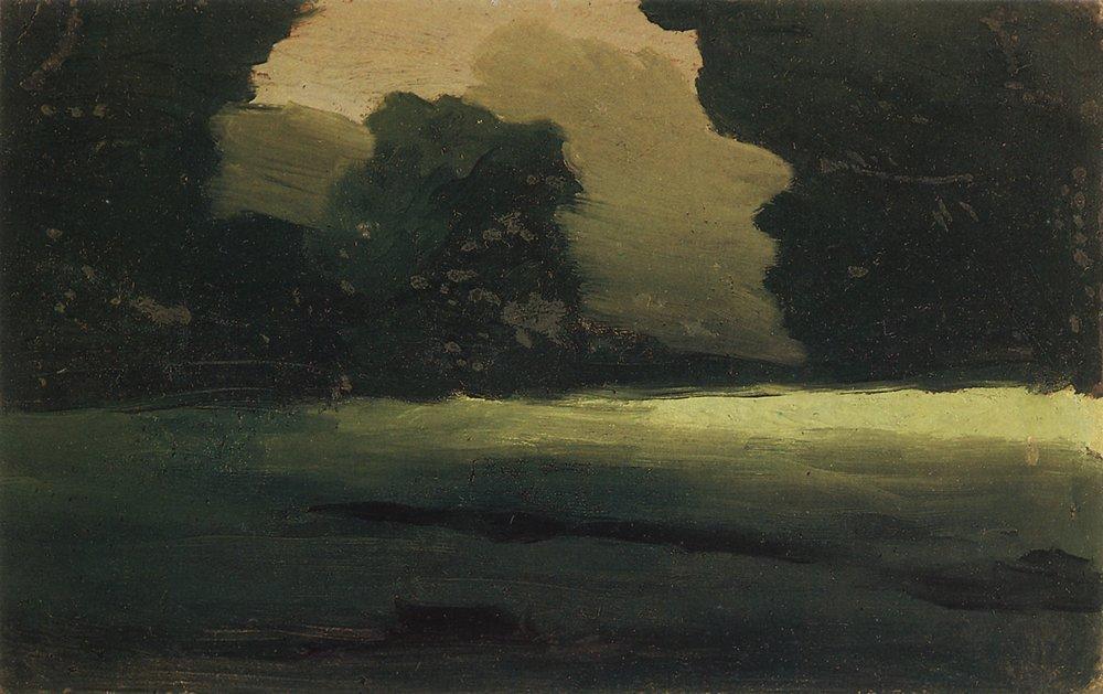 Forest Glade. Fog — Arkhip Ivanovich Kuindzhi