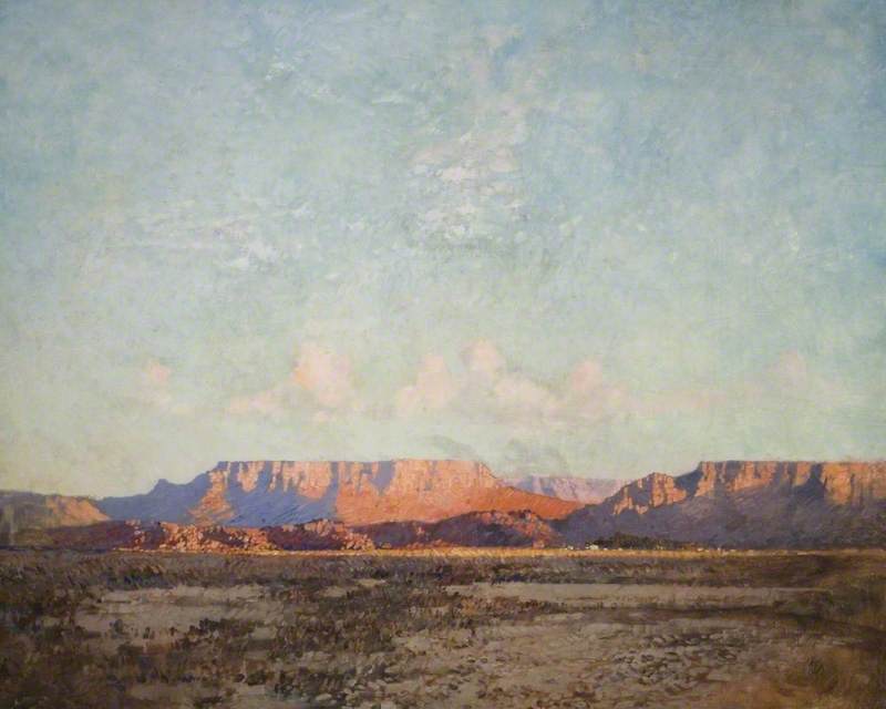 The Karroo, Cape Of Good Hope At Evening — Robert Gwelo Goodman
