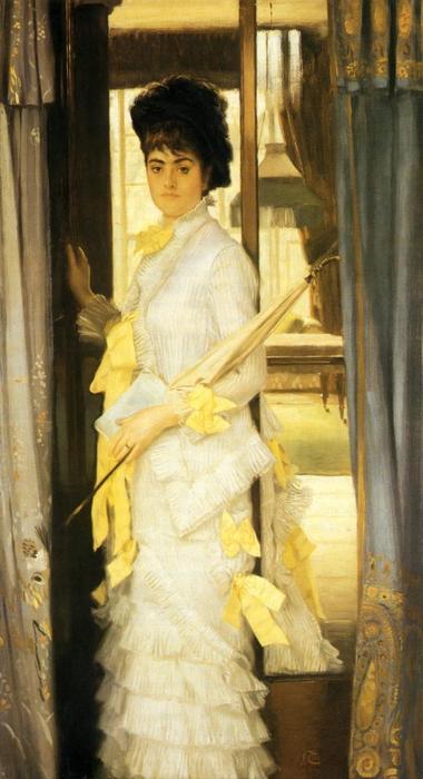 Portrait Of Miss Lloye — Jacques Joseph Tissot