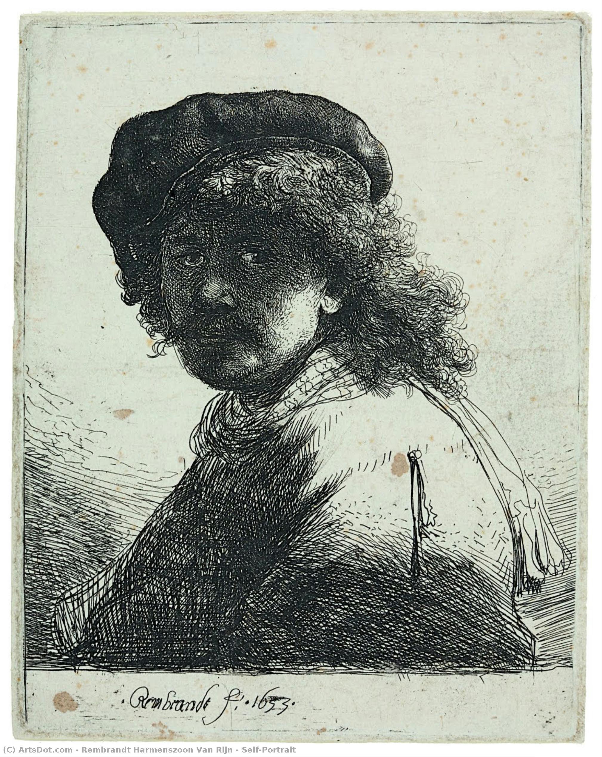 Self-portrait — Rembrandt Van Rijn