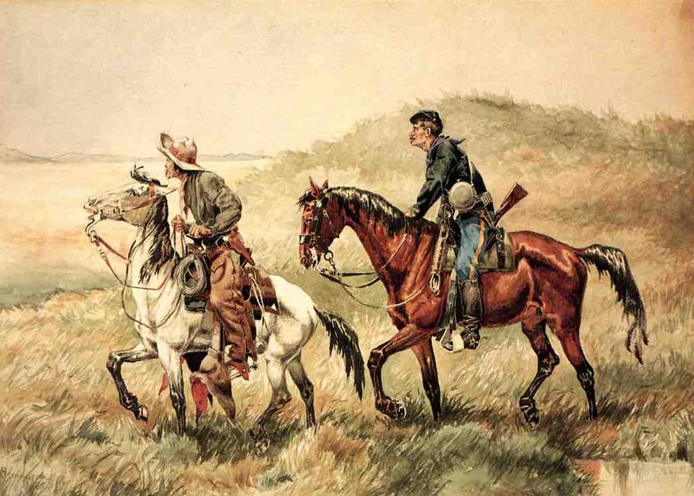 The Couriers — Фредерик Ремингтон