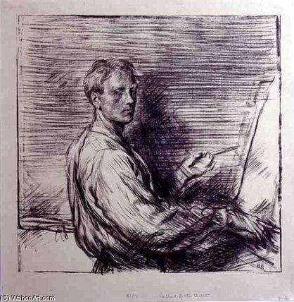 Portrait Of The Artist — Charles Haslewood Shannon