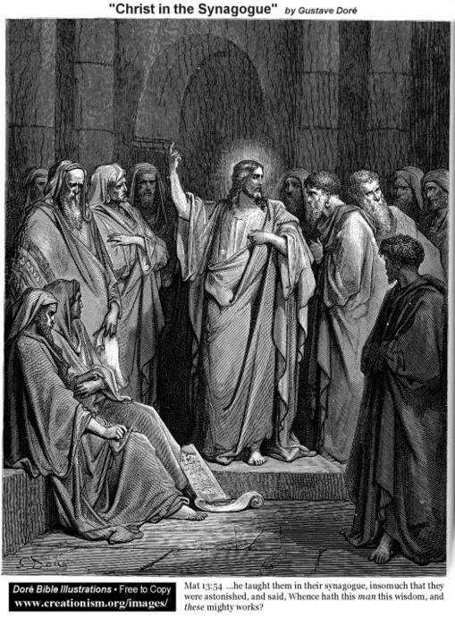 Christin The Synagogue — Paul Gustave Doré