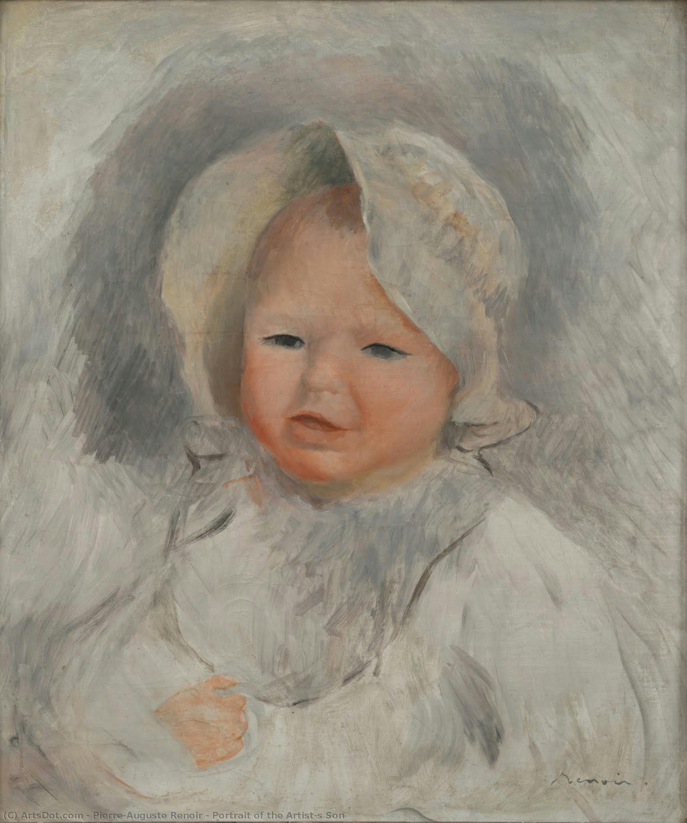 Portrait Of The Artist’s Son — Pierre-auguste Renoir