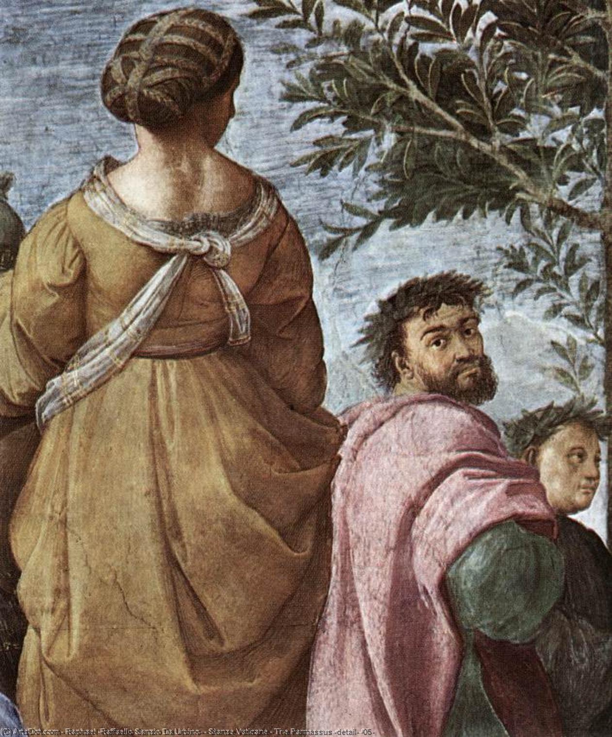 Stanze Vaticane - The Parnassus (detail) [05] — Raphael