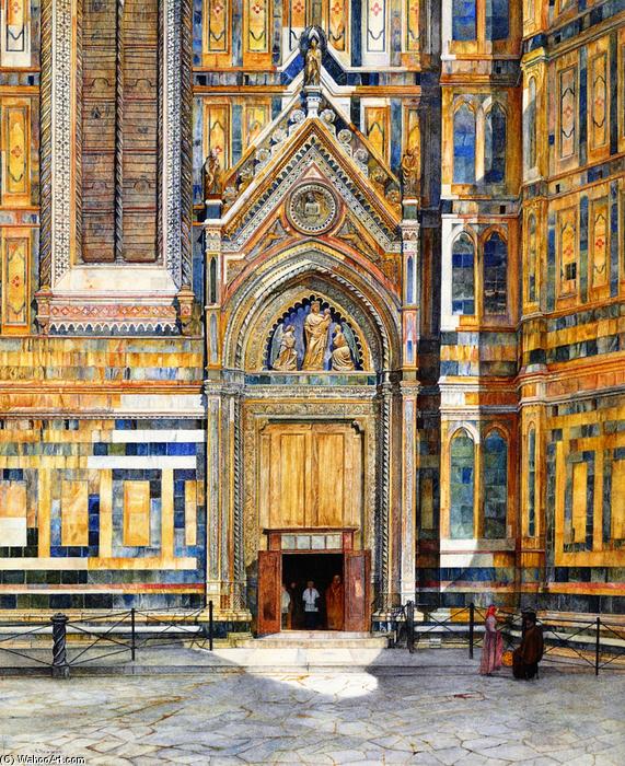 Porta Dei Canonici, Duomo, Florence — Henry Roderick Newman