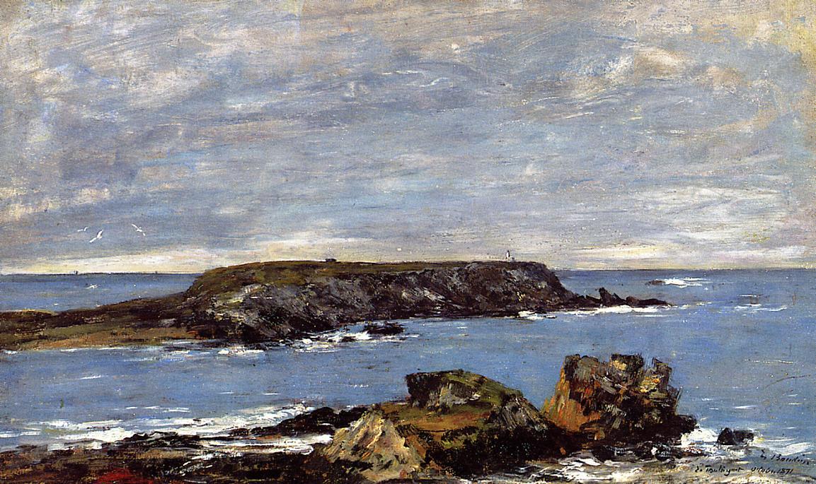 Camaret, The Toulinguet — Eugène Louis Boudin