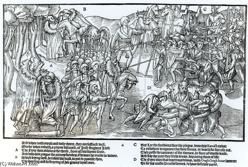A Friar Encouraging An Irish Thief To Rebel Against Queen Elizabeth I — Friedrich Van Hulsen