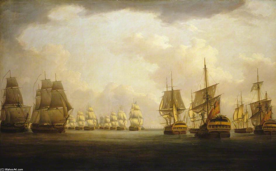 Admiral Sir Robert Calder's Action Off Cape Finisterre — William Anderson