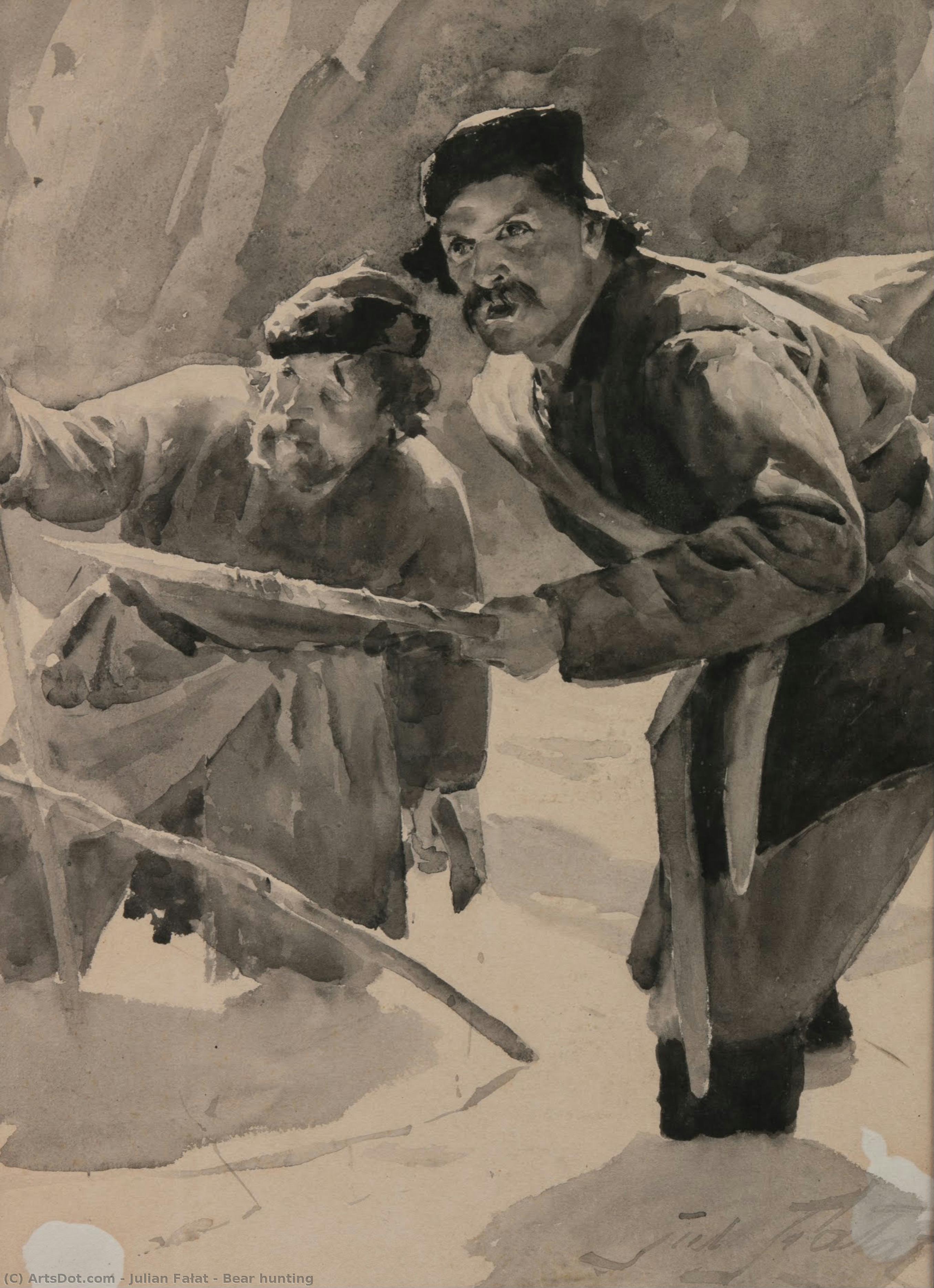 Bear Hunting — Julian Fałat