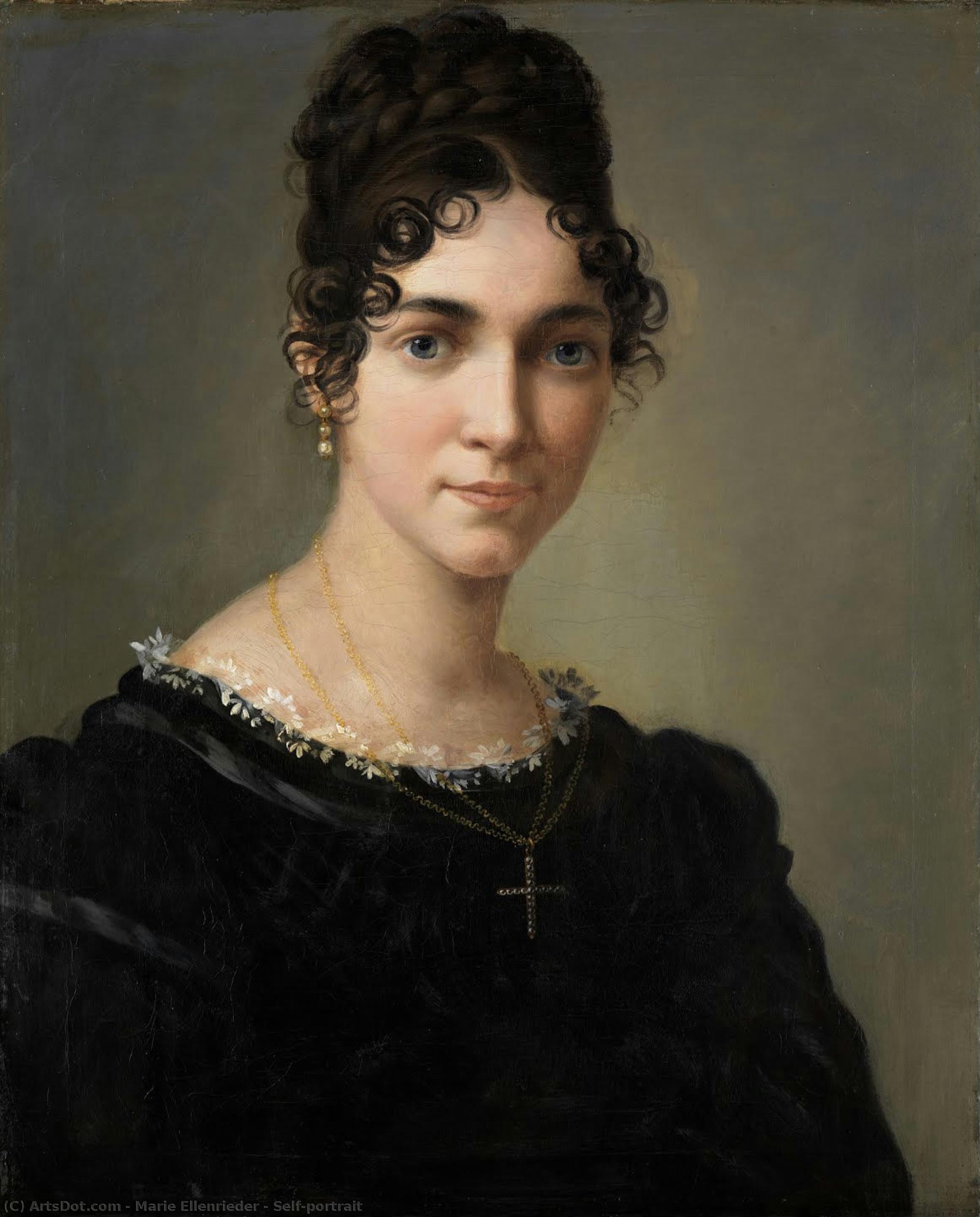 Self-portrait — Marie Ellenrieder