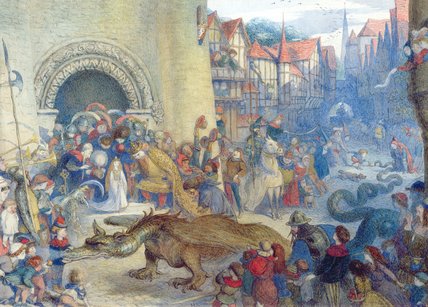 The Little Princess's Birthday Dragon — Richard Doyle