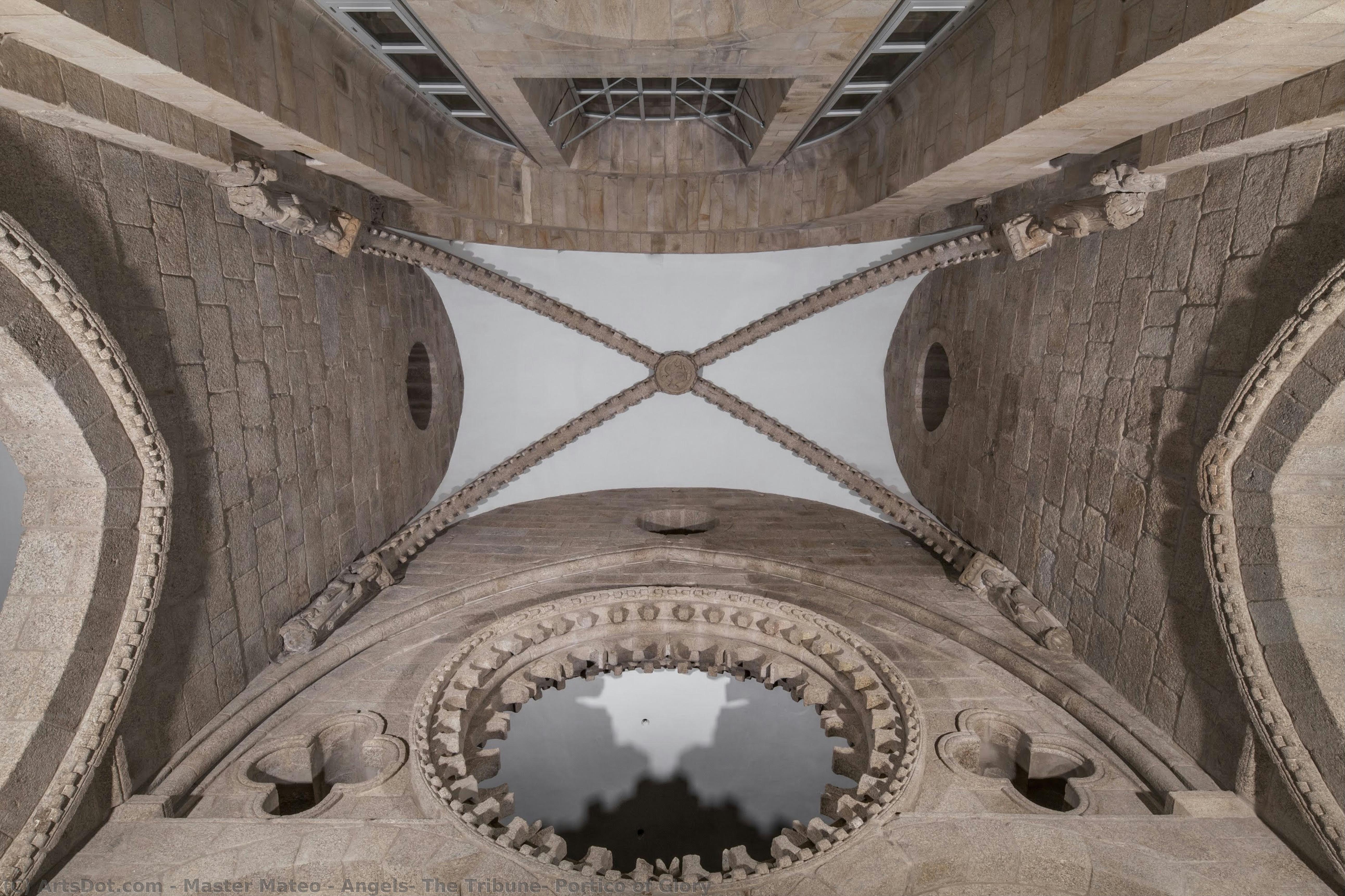 Angels, The Tribune, Portico Of Glory — Master Mateo