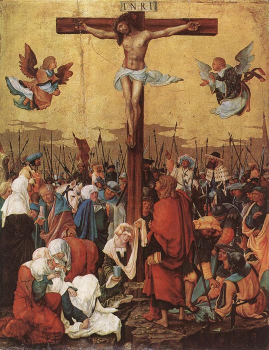 Christ On The Cross — Albrecht Altdorfer