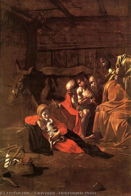 Adoration Of The Shepherds — Caravaggio