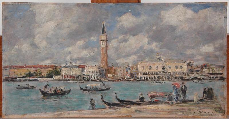 Venise. San Giorgio — Eugène Louis Boudin