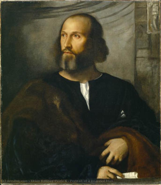 Retrato De Un Hombre Bebedor — Titian Ramsay Peale Ii