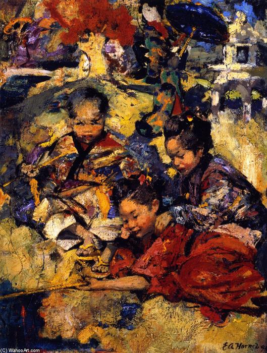 The Fish Pool — Edward Atkinson Hornel