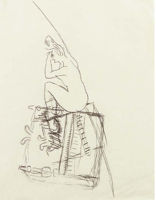 Femme Et Piano — Francis Picabia
