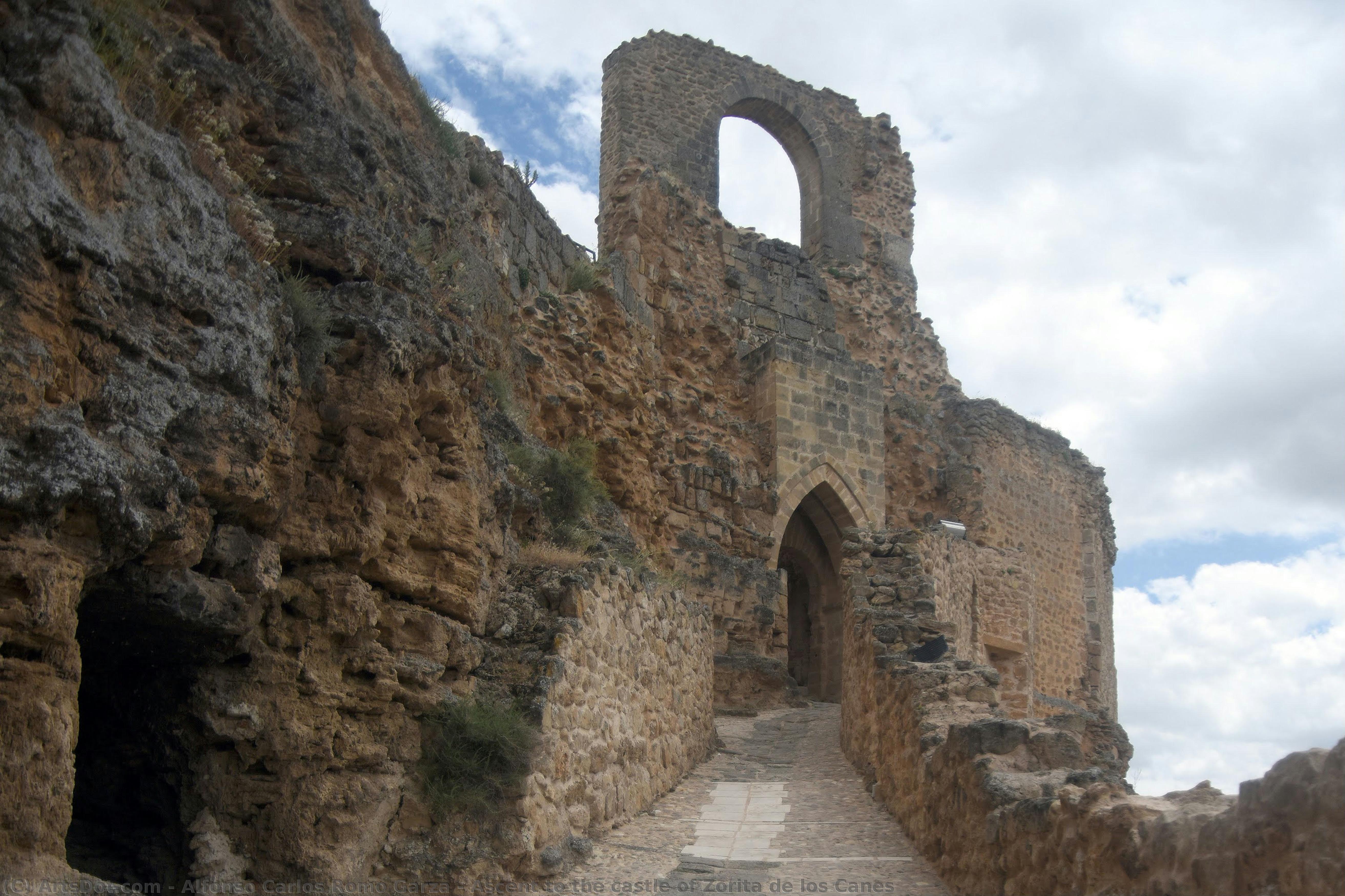 Ascent To The Castle Of Zorita De Los Canes — Alfonso Carlos Romo Garza