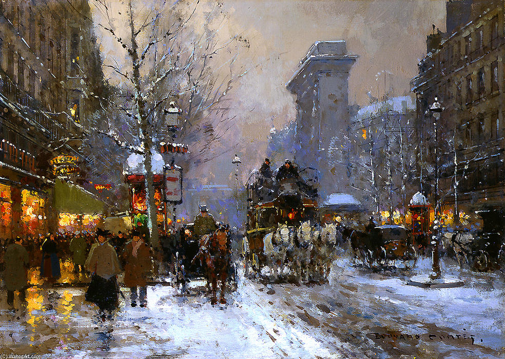St.denis, Winter — Edouard Cortès