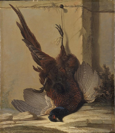 Faisan Accroché À Un Mur Un Faisan Mort (ancien Titre) — Jacques Charles Oudry
