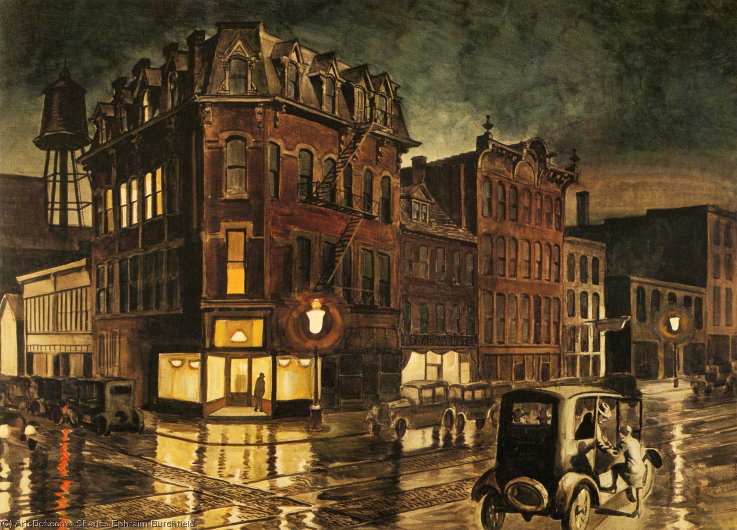 Rainy Night — Чарльз Берхфилд