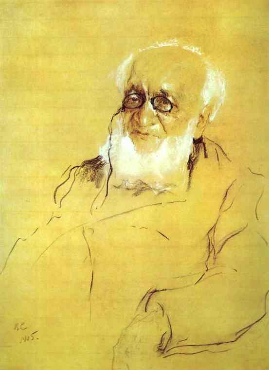Portrait Of P. Semenov-tyan-shansky — Valentin Alexandrovich Serov