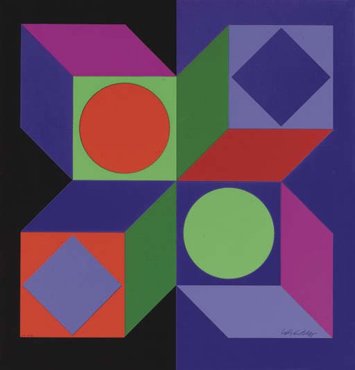 Lapidre Caruegue — Victor Vasarely