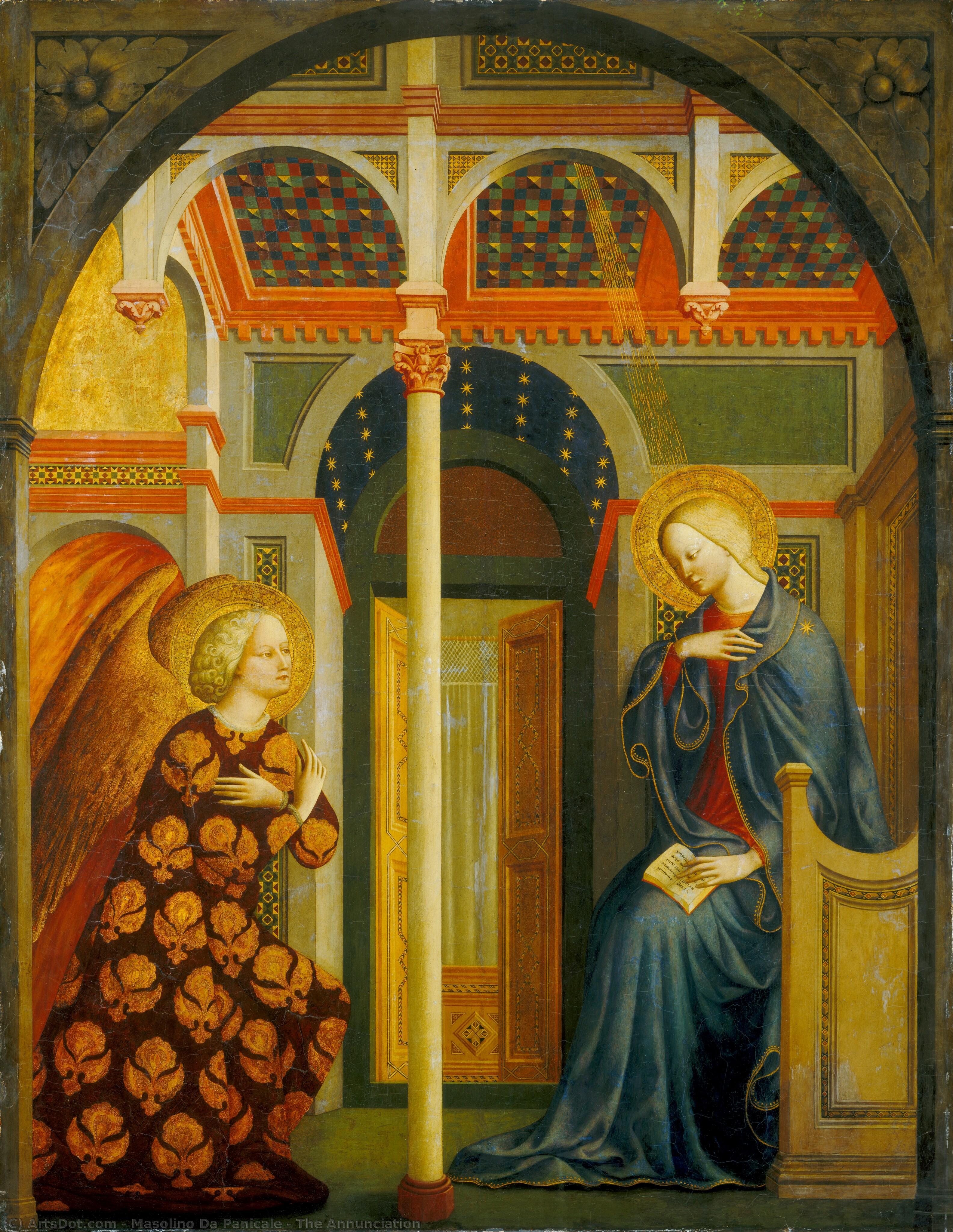 The Annunciation — Мазолино Да Паникале