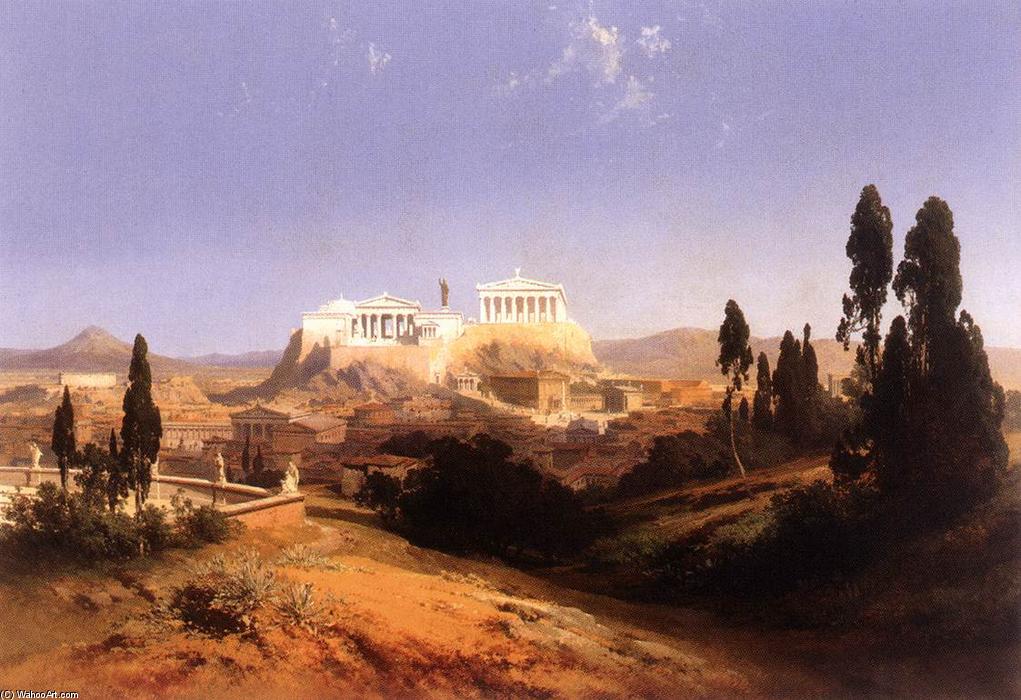 View Of Athens — Carl Georg Anton Graeb