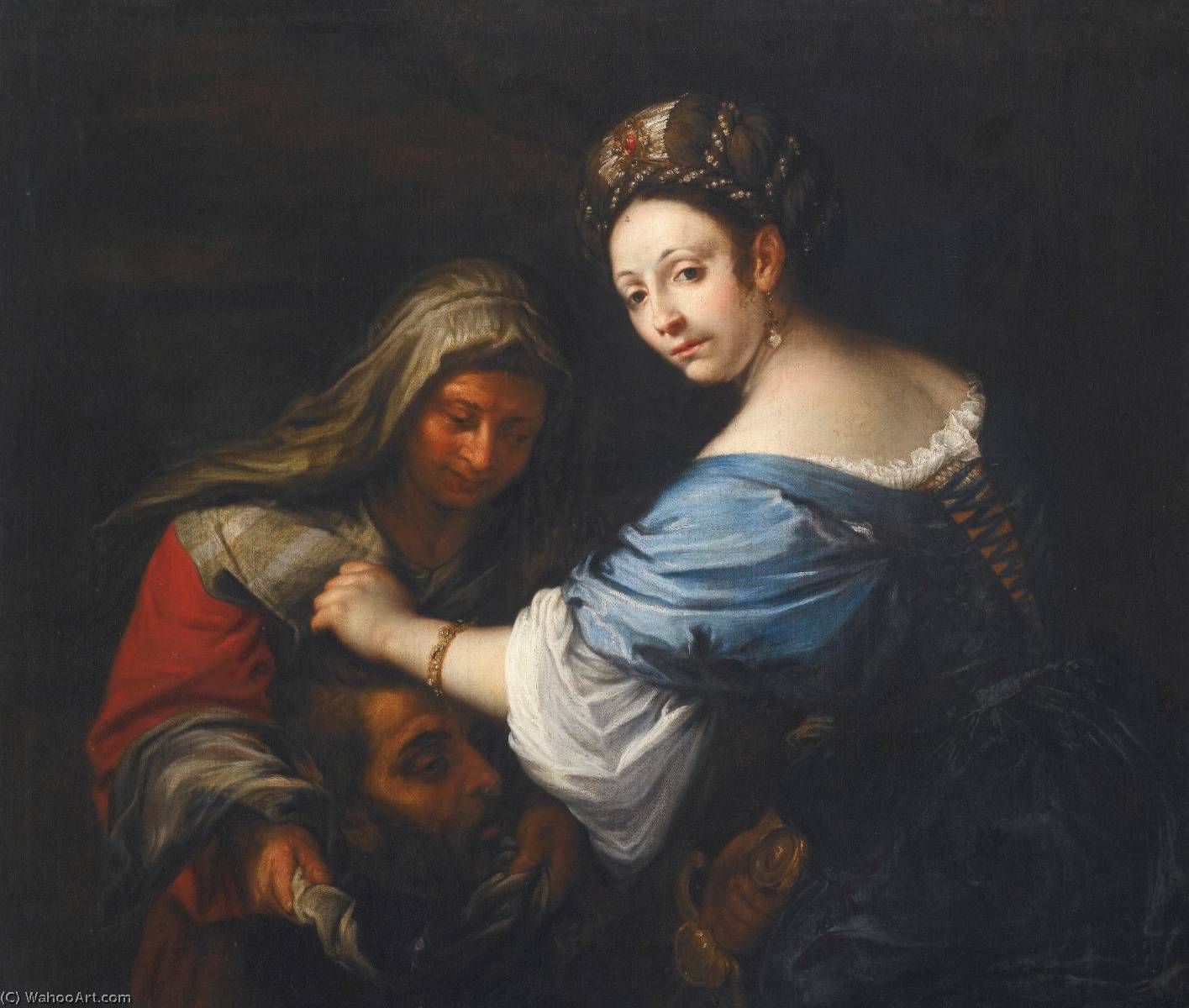 Judith With The Head Of Holofernes — Francesco Del Cairo