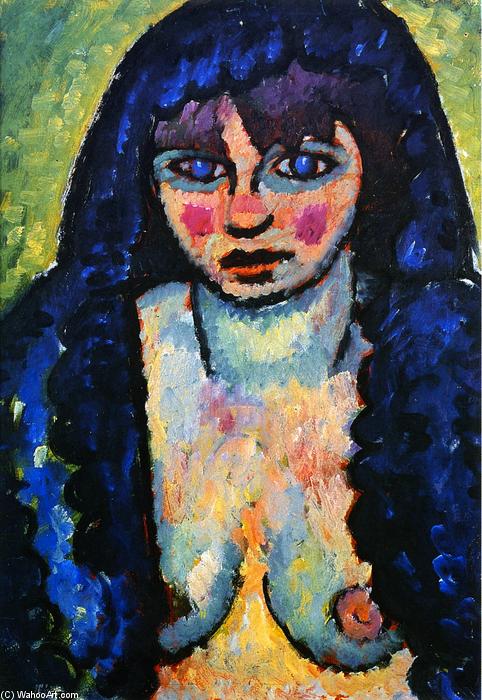 Portrait Of A Woman, Katia — Alexej Von Jawlensky
