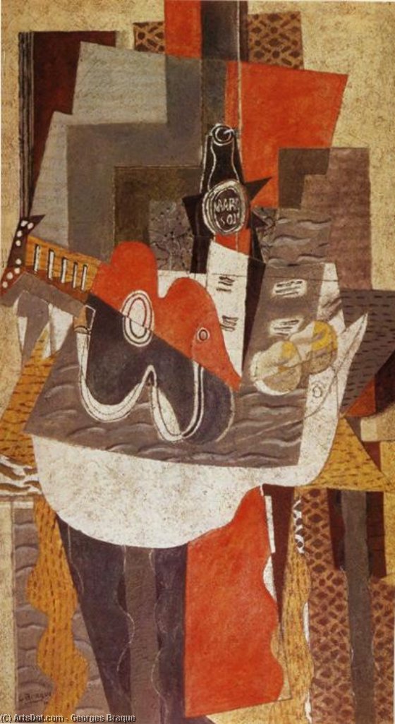 The Bottle Of Marc — Georges Braque